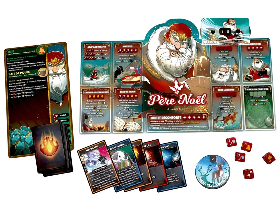 DICE THRONE : PERE-NOËL VS KRAMPUS (FR)