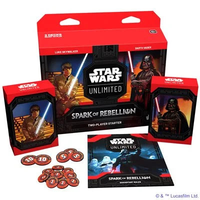 STAR WARS: UNLIMITED: SPARK OF REBELLION TWO PLAYER STARTER (EN)