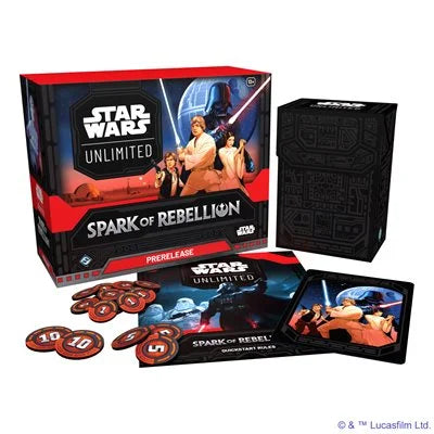 STAR WARS: UNLIMITED: SPARK OF REBELLION PRERELEASE BOX (EN)