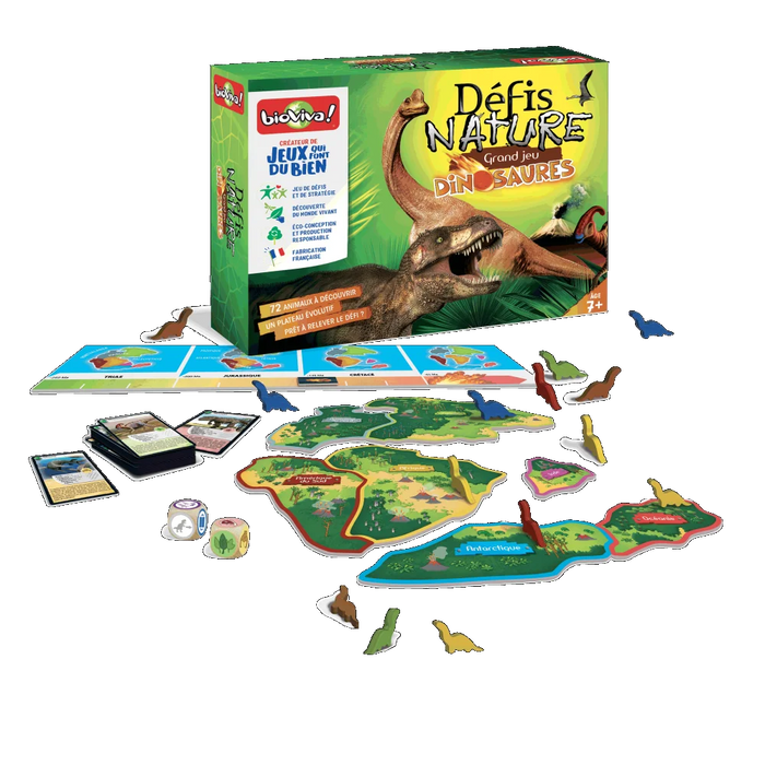 LE GRAND JEU DÉFIS NATURE - DINOSAURES (FR)