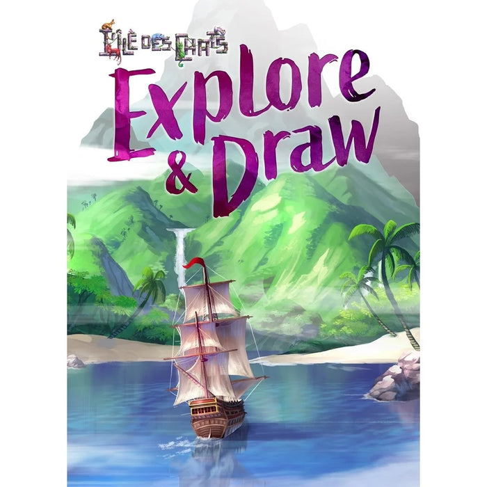 L'ILE DES CHATS - EXPLORE & DRAW (FR)