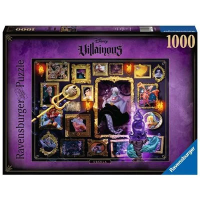 RAVENSBURGER VILLAINOUS: URSULA (1000 PCS)