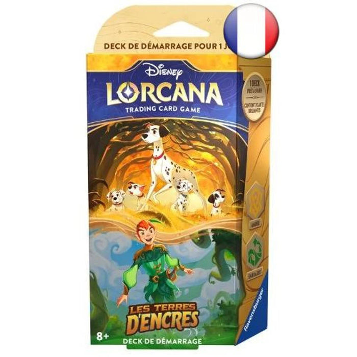 DISNEY LORCANA INTO THE INKLANDS DECK DE DÉMARRAGE - AMBRE & ÉMERAUDE (FR)