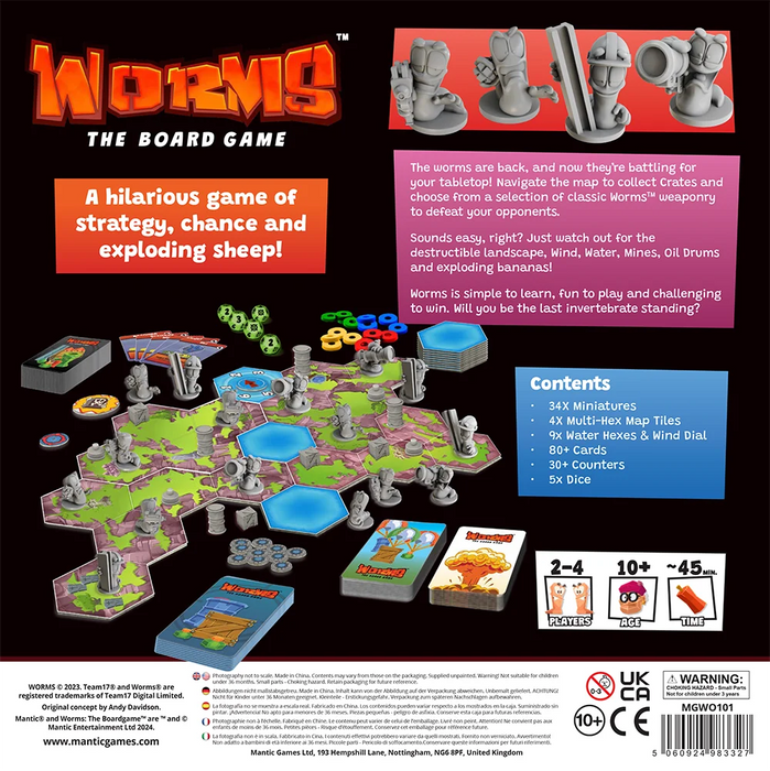 WORMS THE BOARD GAME (EN)