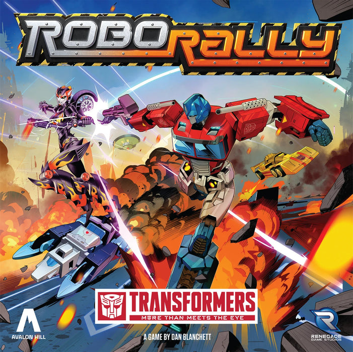 ROBO RALLY: TRANSFORMERS (EN) *Avec Cube Energon*